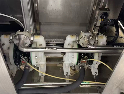 PVDF Diaphragm Pump for Peracetic Acid Transfer